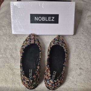 NOBLEZ Women's Multicolor Flats (A23)